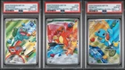 PSA 10 SEQUENTIAL Set - Bulbasaur Charmander 038 Squirtle Pokemon First Partner