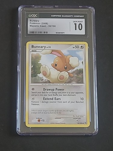 Buneary graded CGC 10 for sale on eBay