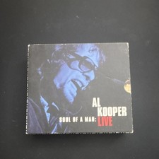 Al Kooper Soul of a Man: Live CD Album Rock Musicmasters 1994 Cardboard Sleeve