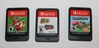 Nintendo Switch 3 Game Lot Mario Golf: Super Rush Minecraft, Mario Bowsers Fury