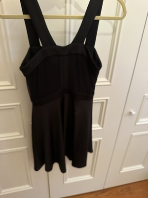 #ad Women Black Mini Dress Aqua Bloomingdales Size M $17.77