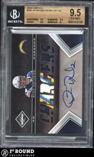 Ryan Mathews RC BGS 9.5 w 10 Auto: 2010 Limited Rookie Card RPA /199 POP 3