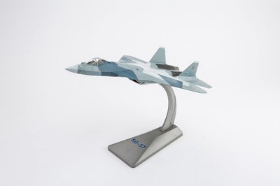 Suchoi SU-57 Felon Stealth Fighter (T-50) Druckguss Metall Flugzeug Modellflugzeug Gif