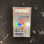 2024 Panini Prizm Bo Nix #309 Silver Prizm Rookie PSA 9 Denver Broncos