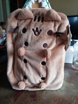 Gund NEW PUSHEEN NEAPOLITAN ICE CREAM SANDWICH Plush 9.5-Inch Cat Stuffed Toy