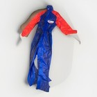 Red Blue Motorcycle Suit. Leather Racing Suit “Leathers International”