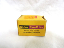 VINTAGE KODAK PLUS X PAN 135mm FILM BOX NO FILM INSIDE EXP SEPT 1974