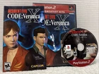 Resident Evil Code: Veronica X (Sony PlayStation 2, 2001) CIB | Tested