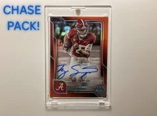 2025 Bowman Chrome - Ty Simpson Auto /25 BCA-TS - CHASE PACK (READ DESC) 