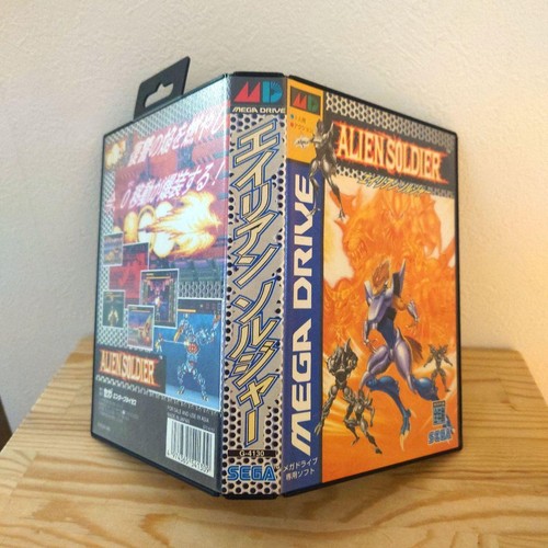 Sega Mega Drive Alien Soldier (Japan) Cartridge Tested UPC 4974365541309 - Picture 4 of 11
