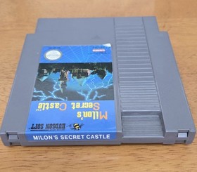 Milon's Secret Castle NES Nintendo Entertainment System.