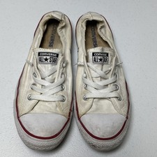 Converse Chuck Taylor Women’s 10 Shoreline Slip-On Shoes All Stars Off/White