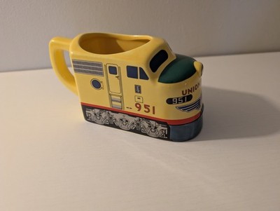Main Line Mug UNION PACIFIC Railway Mug Planter Pencil Holder Train Enthusiast 