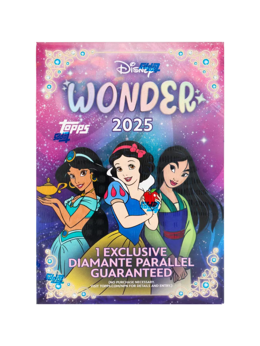 2025 Topps Disney Wonder Trading Cards Factory Sealed Blaster Box