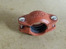 VICTAULIC 1-1/2" / 48,3 Clamp Pipe Coupling N600 Red - Reclaimed