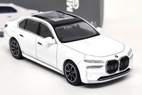 Tsm 1/64 Bmw I7 Xdrive 60 Mineral White Rhd 819 Diecast Model Car