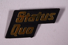 Status Quo Badge Francis Rossi Original Pin Fan Club Circa 1990's