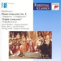 Audio Cd - Ludwig Van Beethoven - Piano Concerto No. 5, Triple Concerto - Sony