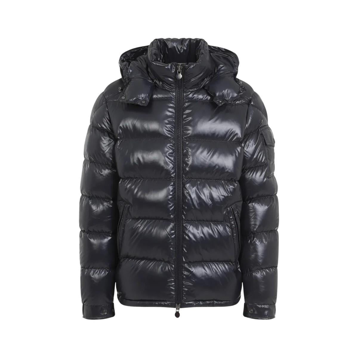 MONCLER Maya $1950 Men's Navy Short Down Jacket New | eBay