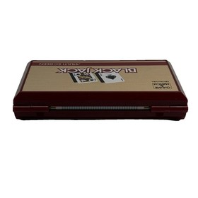 Vintage 1985 NINTENDO GAME & WATCH Black Jack Multi Screen Handheld BJ-60 w/Box