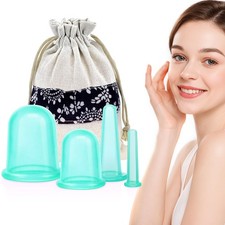 Schr&ouml;pfen Silikon 4 St&uuml;ck Schr&ouml;pfgl&auml;ser Silikon Massageger&auml;te tools set
