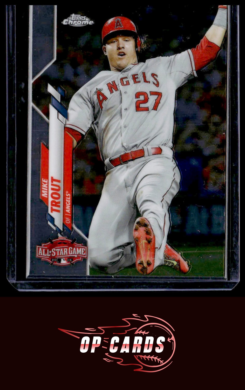 Mike Trout 2020 Topps Chrome Update #U-69 , Free Shipping