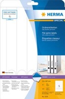 Herma OrdnerrCken-Etiketten Special, 297,0 X 34,0 Mm, Weiá