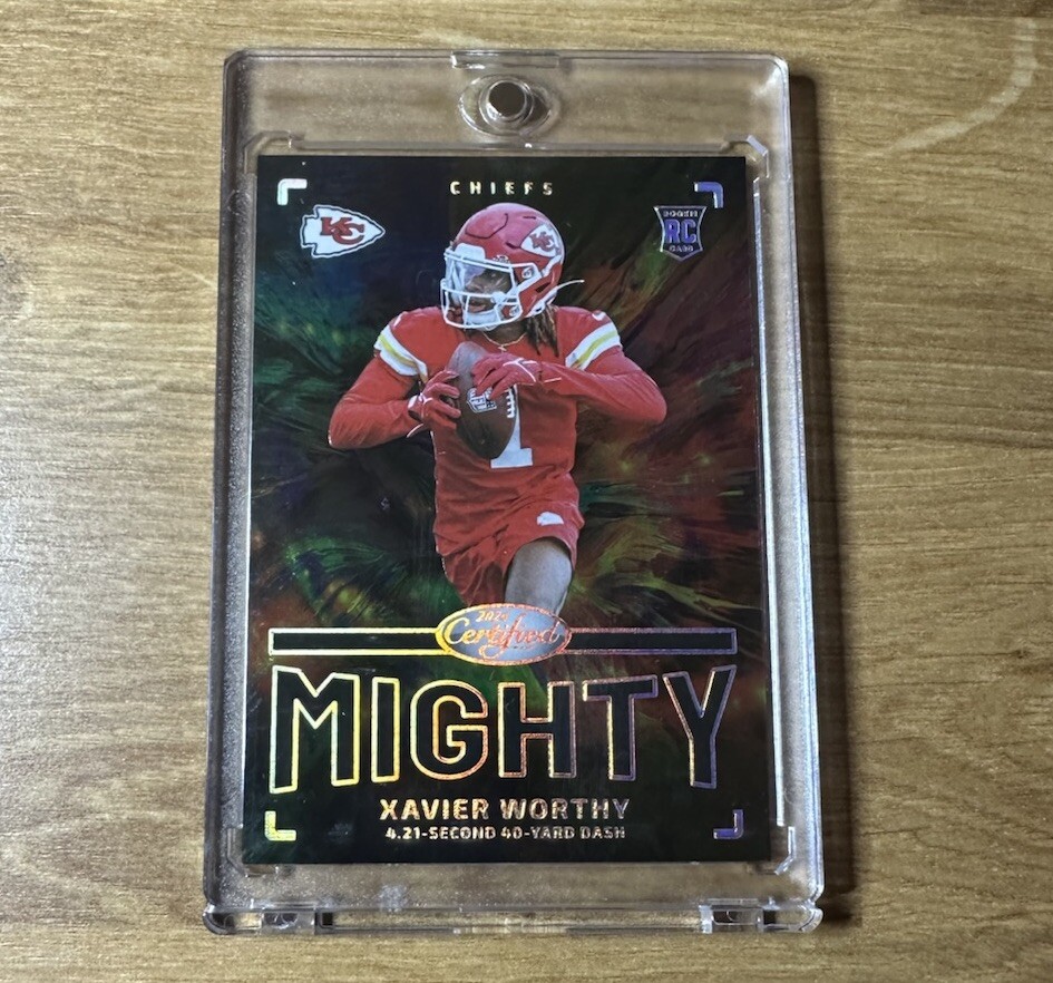 XAVIER WORTHY 2024 PANINI CERTIFIED THE MIGHTY ROOKIE RC TM-XW SSP - CASE HIT