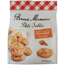 Bonne Maman Petits Sablés Kekse mit Karamellsplitter 250g Packung