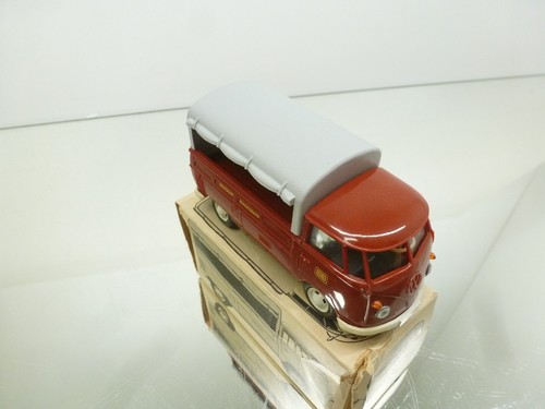 WIKING 261 VW T1 PICK-UP - PLASTIC - RED+GREY 1:40 - HIGH QUALITY GOOD IN BOX - Imagen 8 de 12