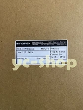 new ROPEX RES-407/230VAC Temperature Controller Fast Shipping via FedEx or DHL