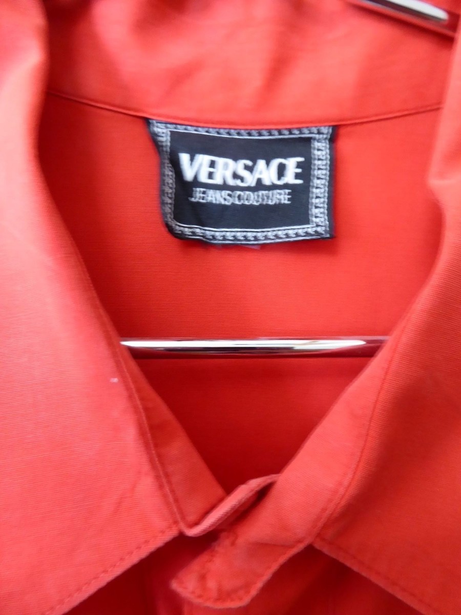 トップス 90s VERSACE JEANS COUTURE L/S Shirt VTG トップス 90s VERSACE JEANS COUTURE L/S Shirt VTG Vintage 90s
