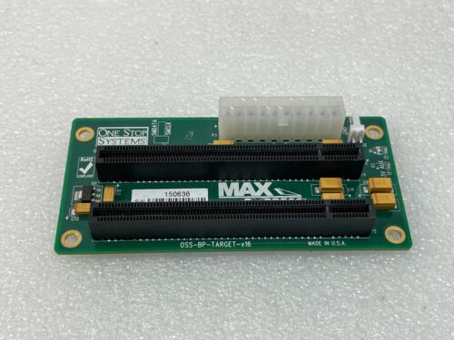 One Stop Systems PCIe 2-Slot Target Backplane P/N:25-078271-x1 0SS-BP-TARGET-x16