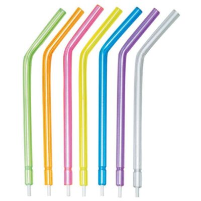 Safe-Dent Crystal Air-Water Syringe Tips, Clear w/Colored Core 250/Bag