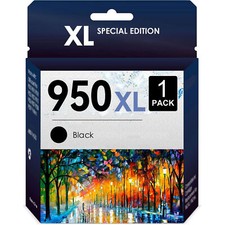 1PK Black 950XL Ink Cartridges for HP Officejet Pro 8610 8615 8620 8625 8630