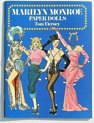 New & Uncut - MARILYN MONROE Paper Dolls in Full Color by Tom Tierney
