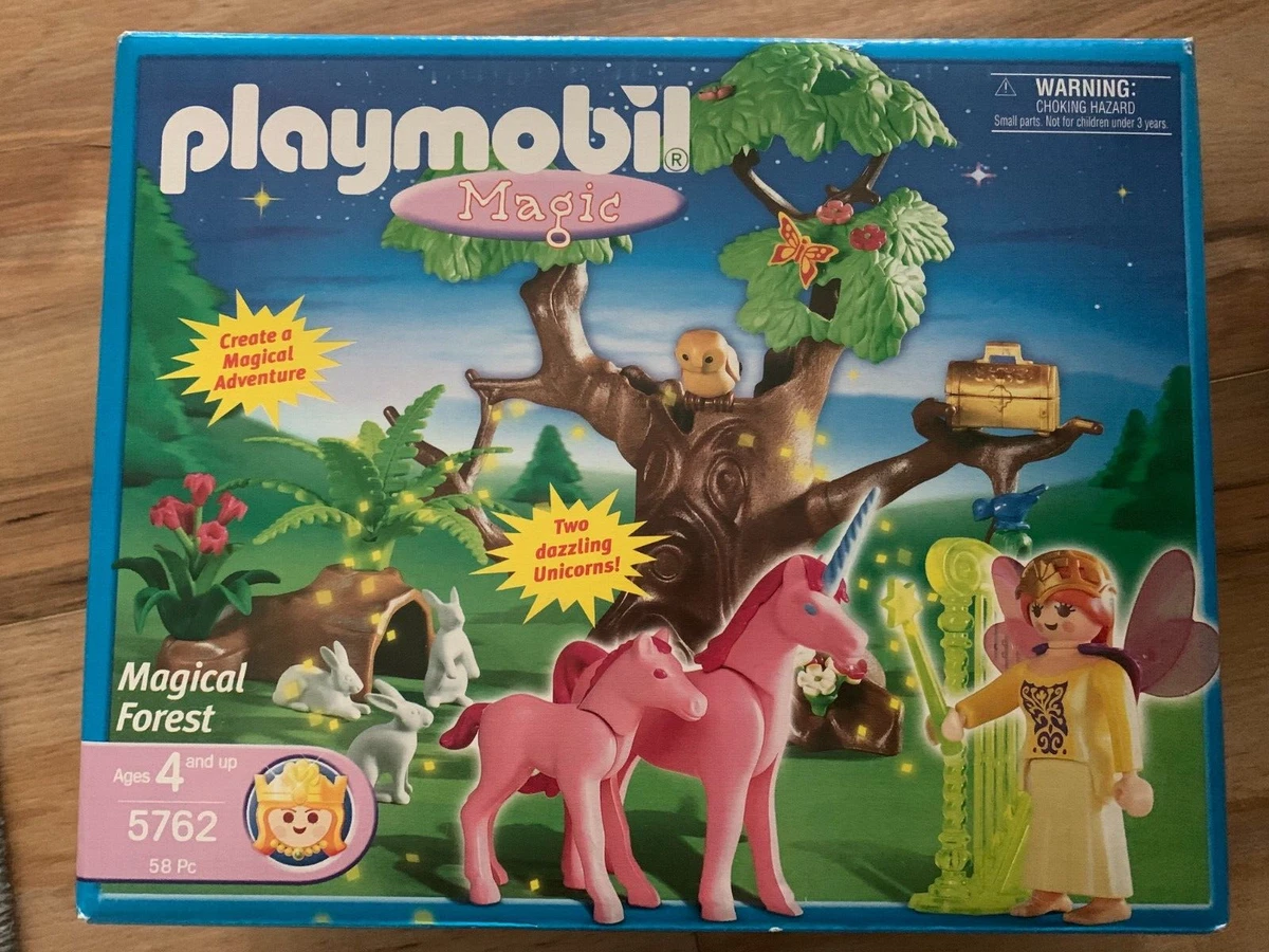 Playmobil 5762 Unicorn Magical Forest New In Box eBay