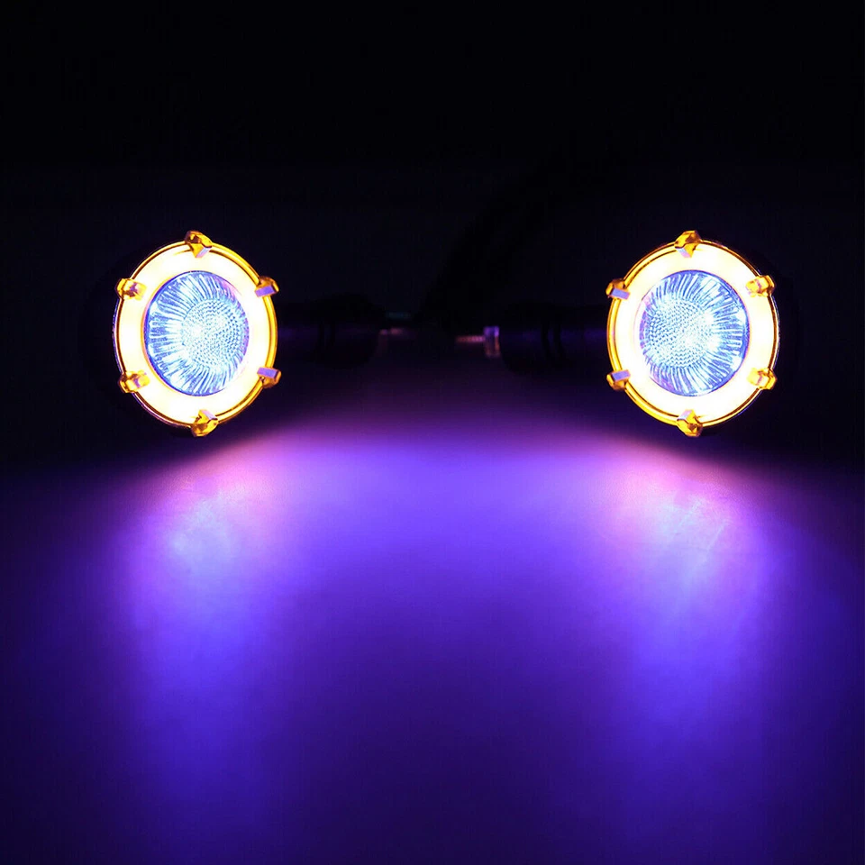 2X Motorcycle LED Turn Light for Kawasaki ZRX1200 KLX300 KLX300R KLX400 KLX400R Foto 3 de 4