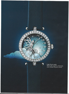 Van Cleef & Arpels Lady Feerie Watch Print Ad, 2-Page