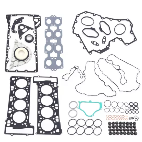 N63 4.4L Engine Overhaul Gaskets Seals Kit Fit BMW 550i 750Li X5 X6 F10 E70 E71 - Picture 3 of 13