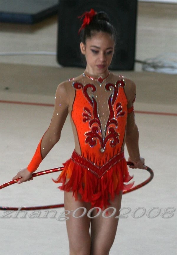 Justaucorps de gymnastique rythmique Robe de gymnastique