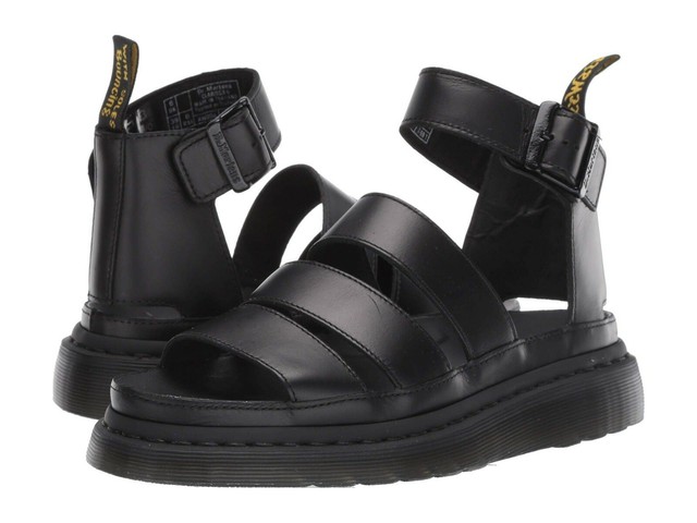strappy doc martens