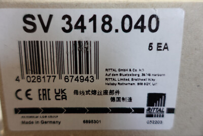 Rittal SV 3418.040 SV Reitersicherungselement 