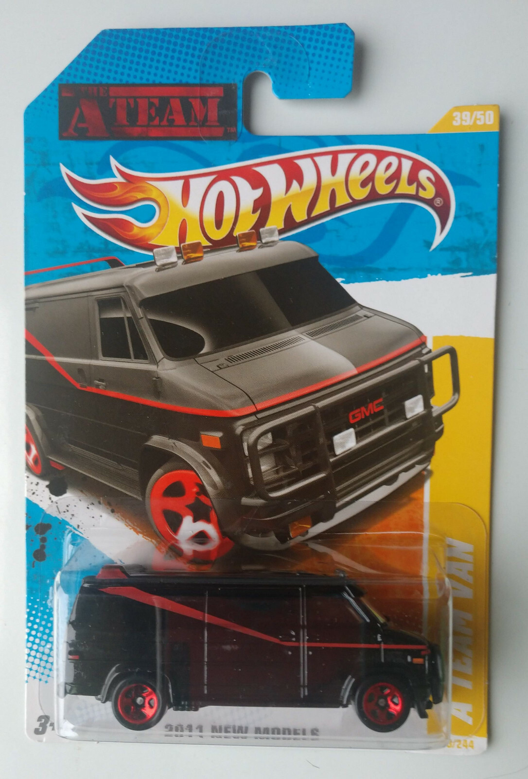 hot wheels a team van
