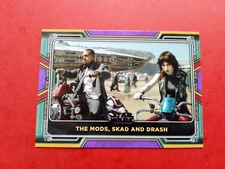 Star Wars Topps The Book Of Boba Fett Purple Parallel The Mods Skad Drash No.87