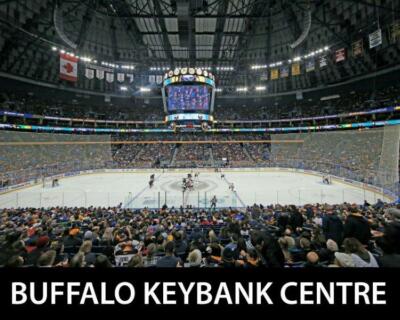 BUFFALO SABRES Key Bank Centre NHL Hockey Arena Glossy 8 x 10 Photo Poster