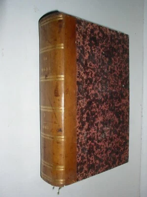 LA MODE REVUE POLITIQUE ET LITTERAIRE [1er SEMESTRE RELIE - 1844] - Photo 1/2