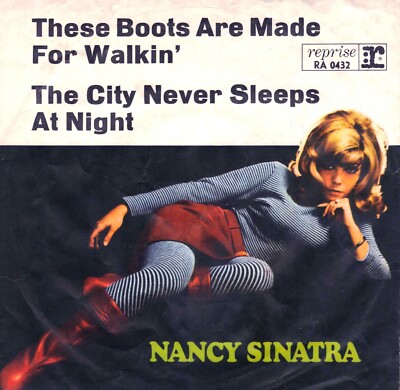 7'' Nancy Sinatra   These Boots Are Made For Walkin  / Couch-Cover / Germany 1966