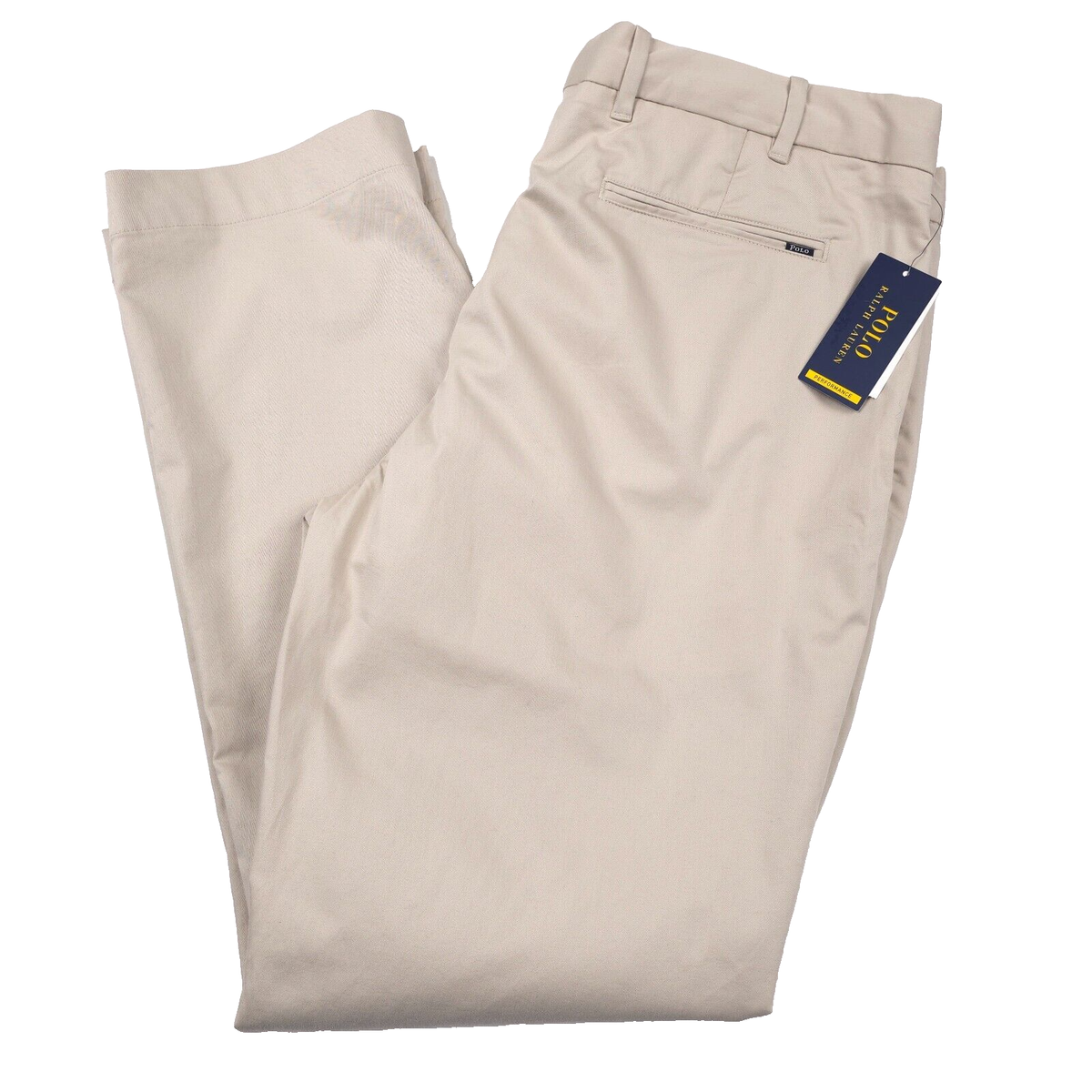stained) Polo Ralph Lauren Khaki Performance Golf Pants Mens Size