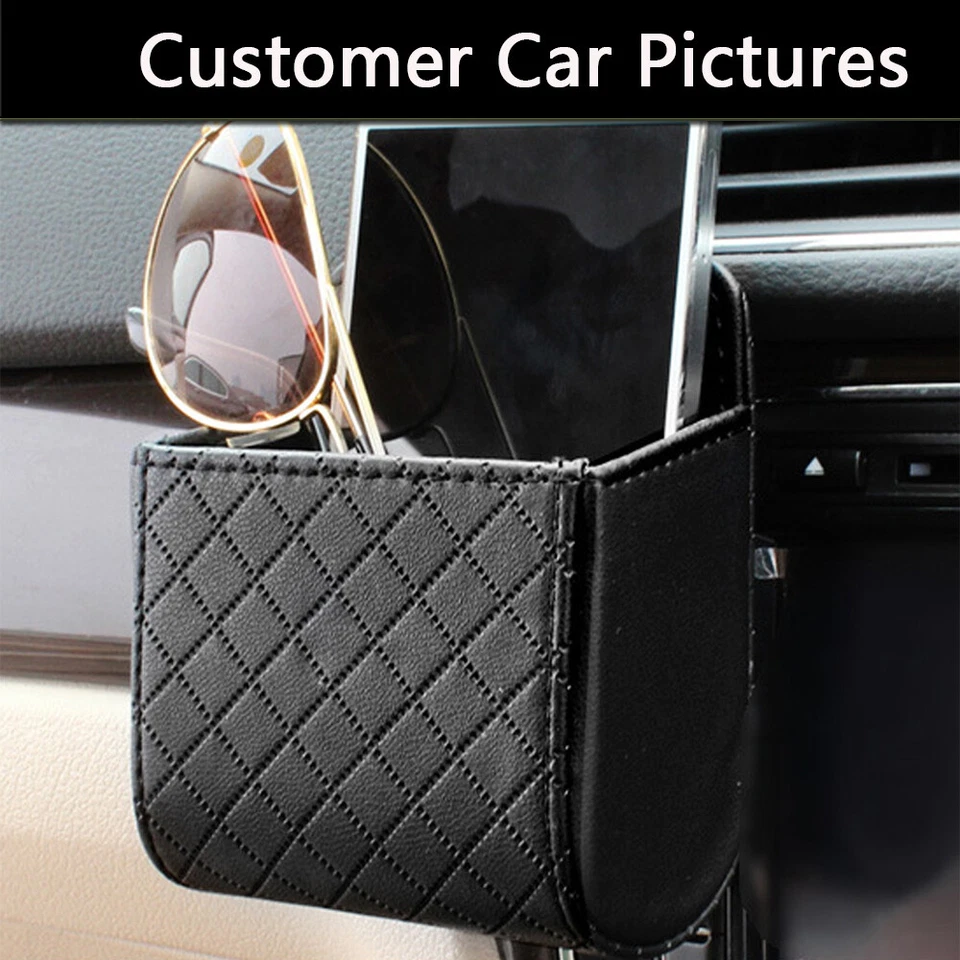 Caja de almacenamiento de bolsillo universal para teléfono con salida de ventilación de aire organizadora bolsa con soporte Foto 4 de 4